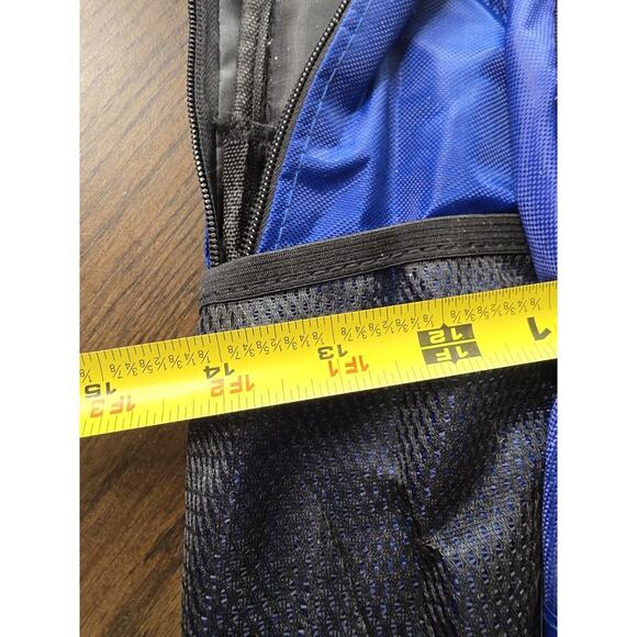 Blue Laptop Backpack with USB Port Lightweight Travel/School Bag - Picture 8 of 16